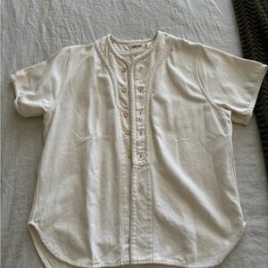 Rudy Jude Baseball Tee Size Small Natural